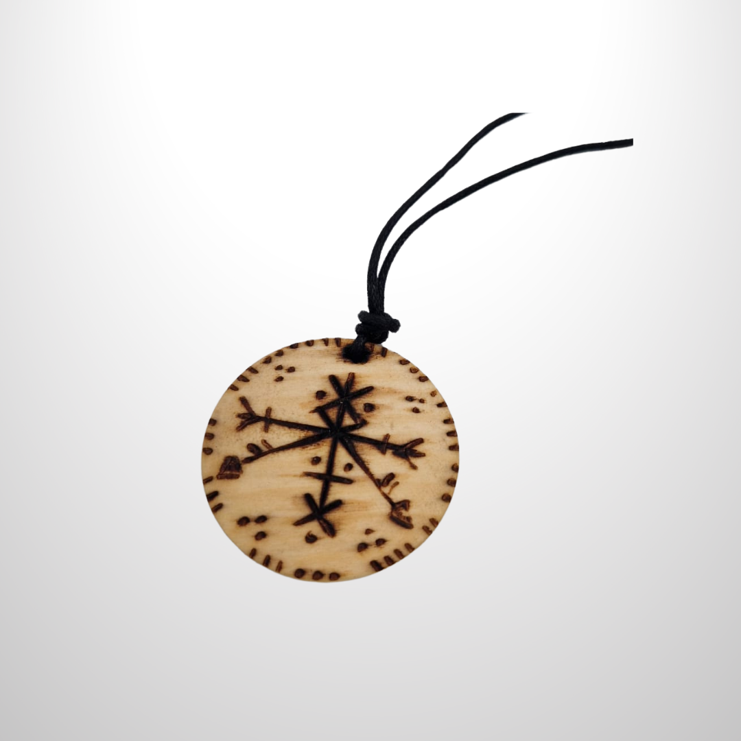 Handgefertigte Runen-Amulette Auto Schutz