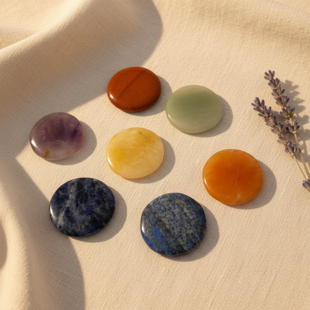 Chakra-Steine im Set