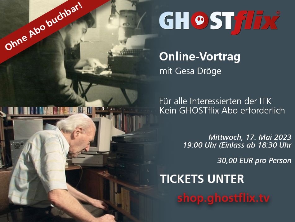 Online Vortrag über Zoom mit Gesa Dröge