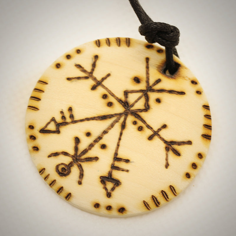 Handgefertigte Runen-Amulette Auto Schutz